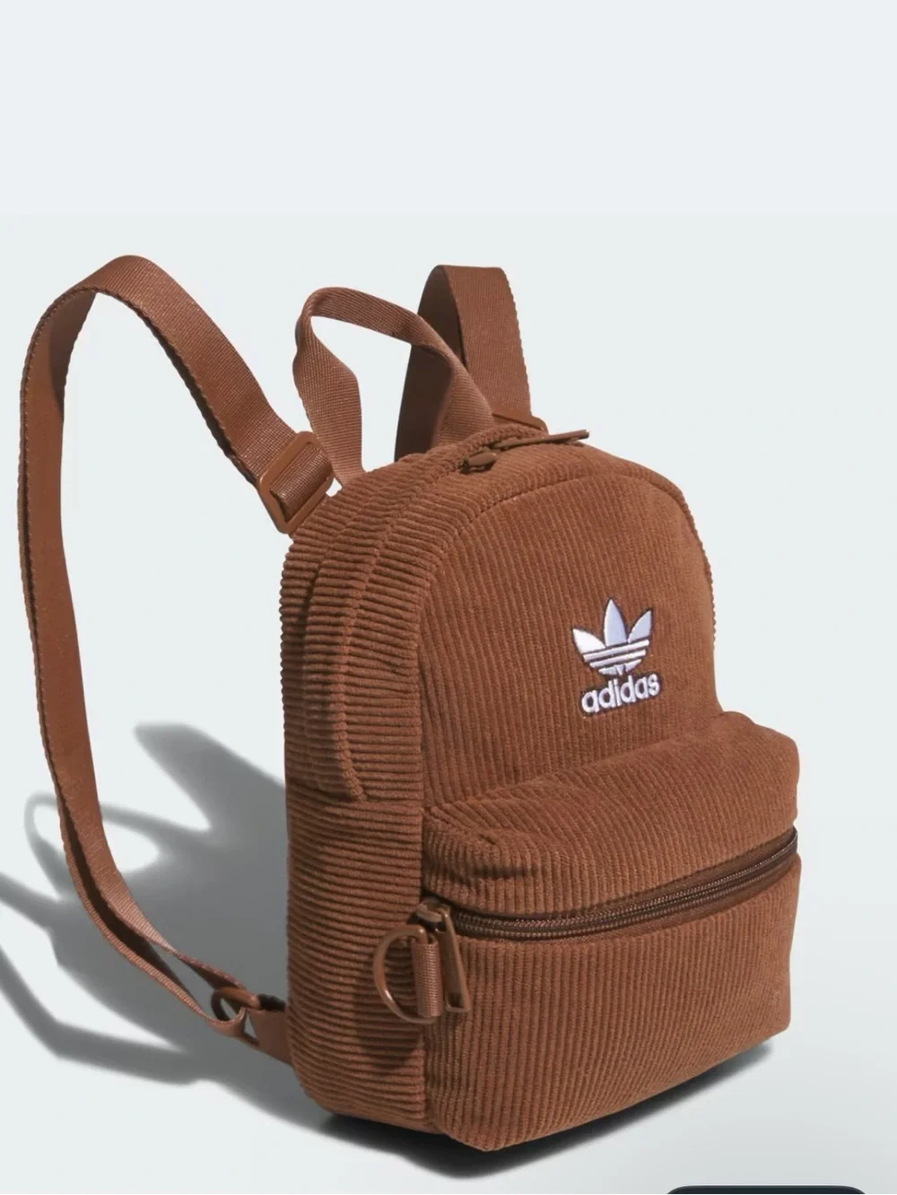 adidas Originals Mini Corduroy Backpack in Brown for Men